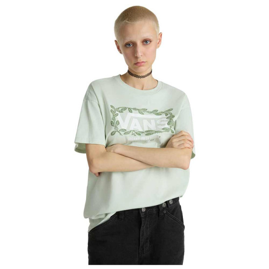 Vans Γυναικεία κοντομάνικη μπλούζα Wrap Around Oversized Vans Γυναικεία κοντομάνικη μπλούζα Wrap Around Oversized